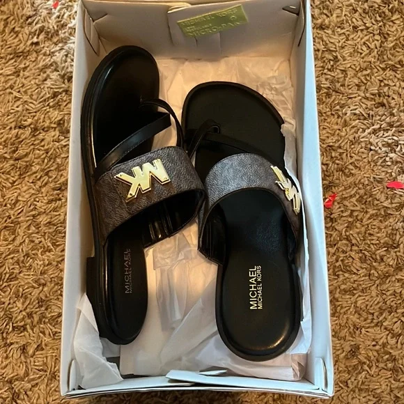 Michael Kors Shoes Michael Kors Sydney Flat Sandal Poshmark